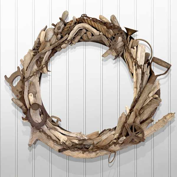 Christmas Wreath/mirror frame